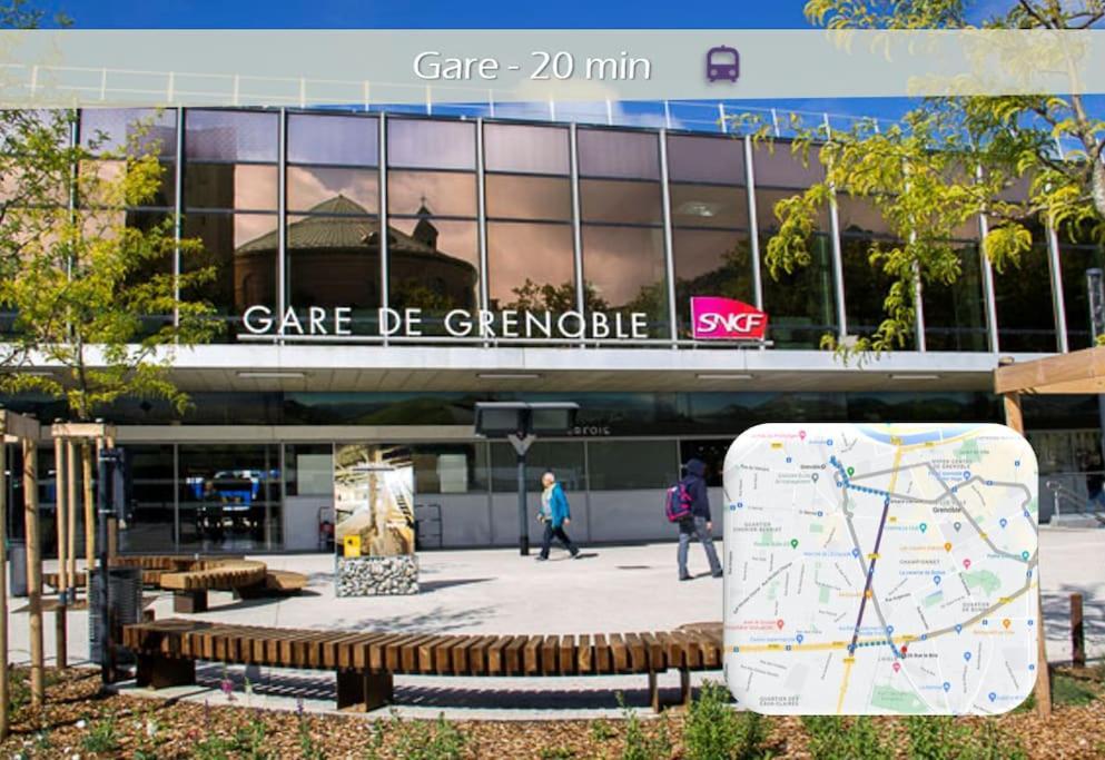 L'olivier - Moderne Et Chaleureux - Tram Et Parc Apartment Grenoble