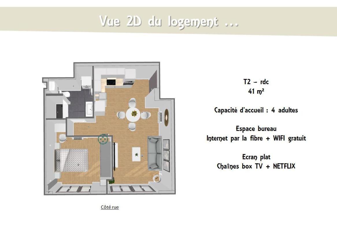 L'olivier - Moderne Et Chaleureux - Tram Et Parc Apartment *