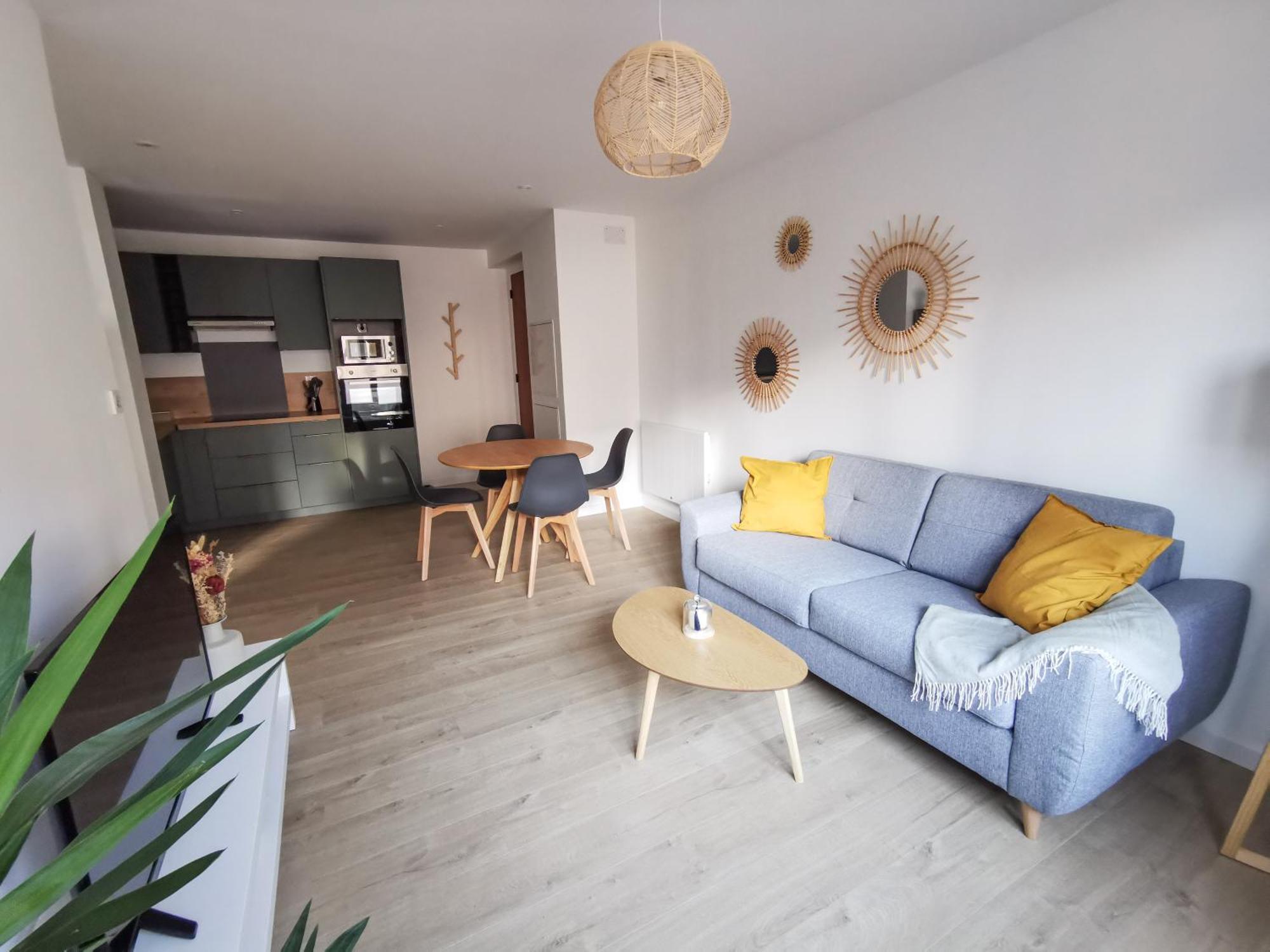 Apartment L'olivier - Moderne Et Chaleureux - Tram Et Parc Grenoble